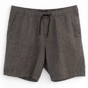 Abercrombie & Fitch Men’s Linen-Blend Pull-On Shorts | XL